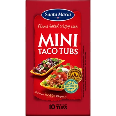 Santa Maria Mini taco tubs