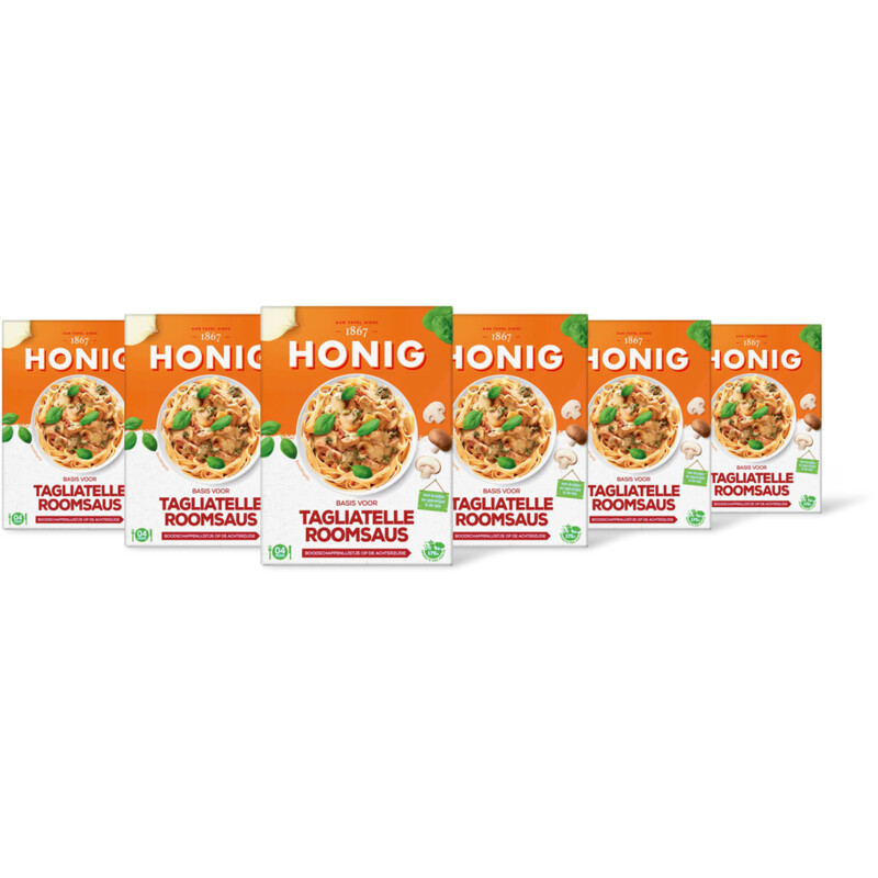 Honig Basis voor tagliatelle roomsaus 6-pack
