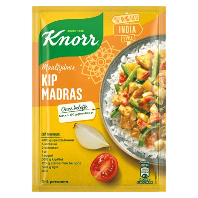 Knorr Maaltijdmix kip madras