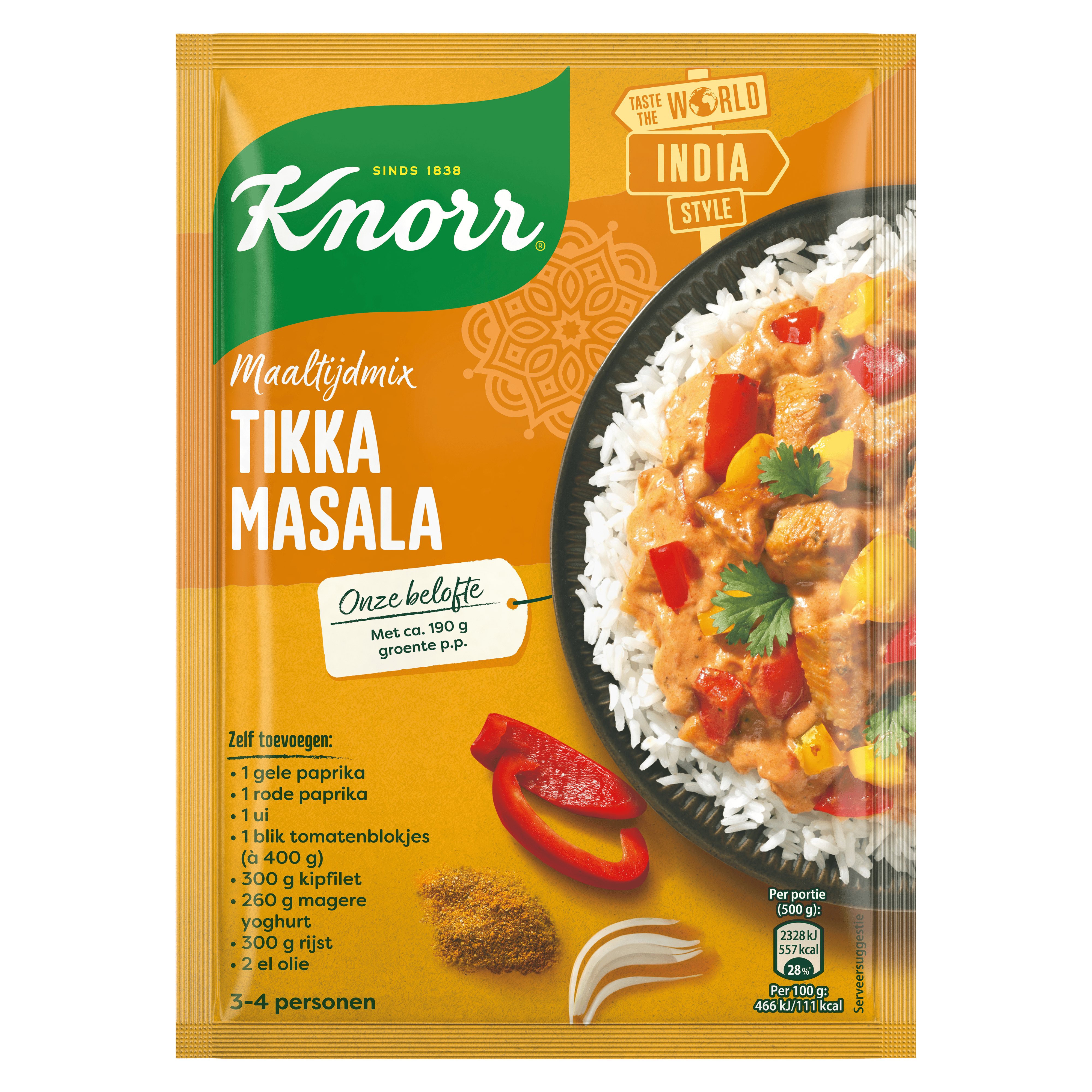 Knorr Maaltijdmix tikka masala