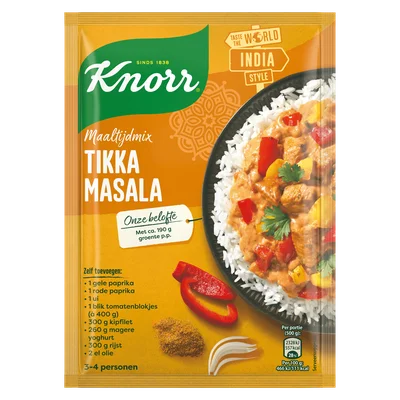 Knorr Maaltijdmix tikka masala