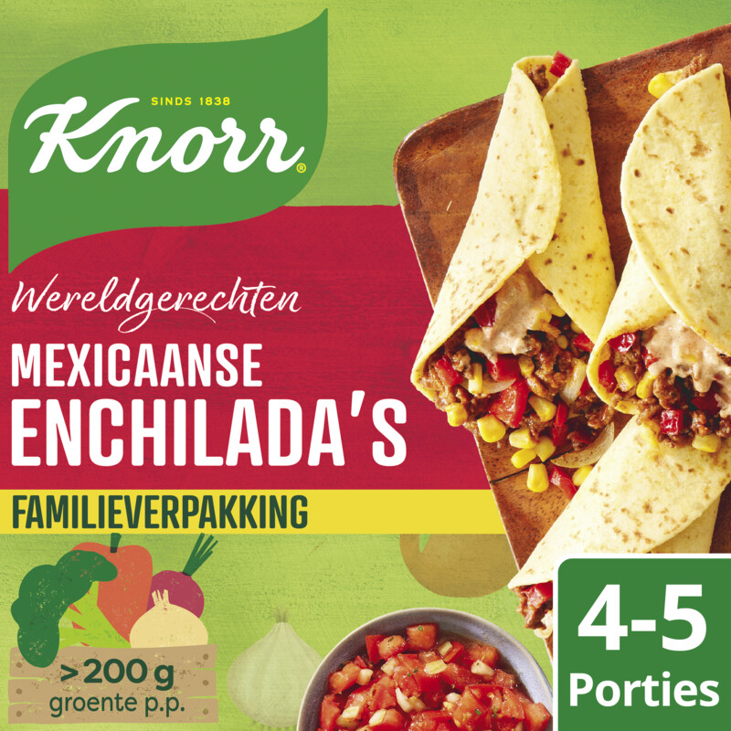 Knorr Wereldgerechten Mexicaanse enchiladas xl