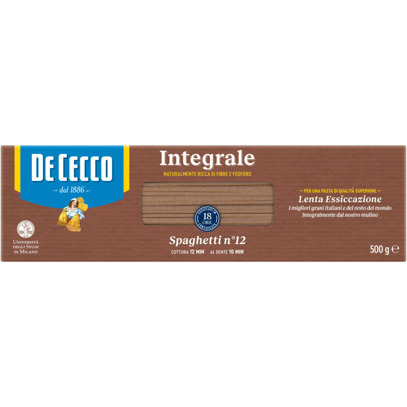 De Cecco Spaghetti integrale