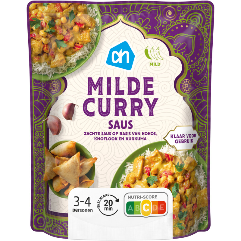 AH Milde curry saus