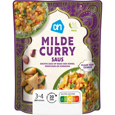 AH Milde curry saus