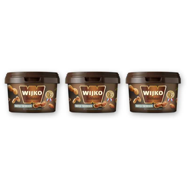 Wijko Satésaus 3-pack
