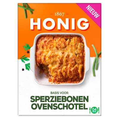 Honig Basis voor sperziebonen ovenschotel
