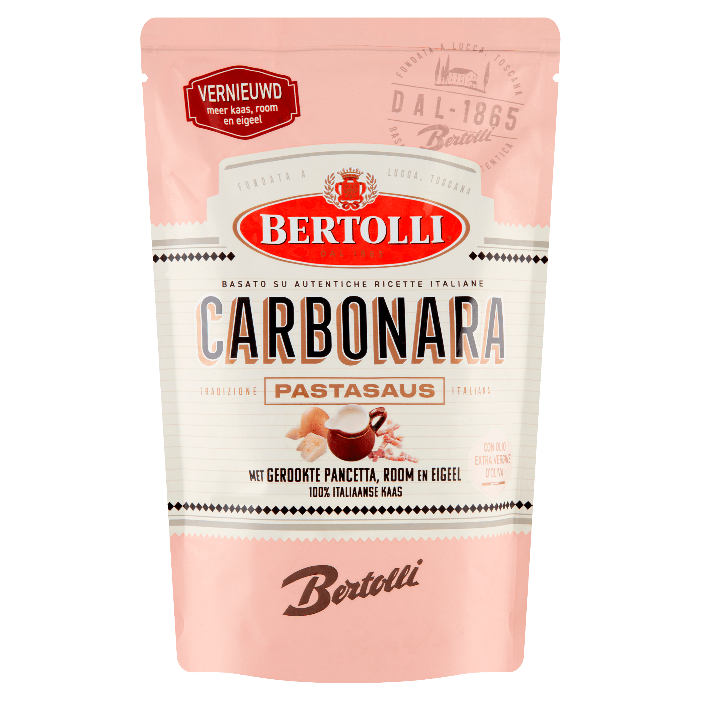 Bertolli Pastasaus in zak carbonara