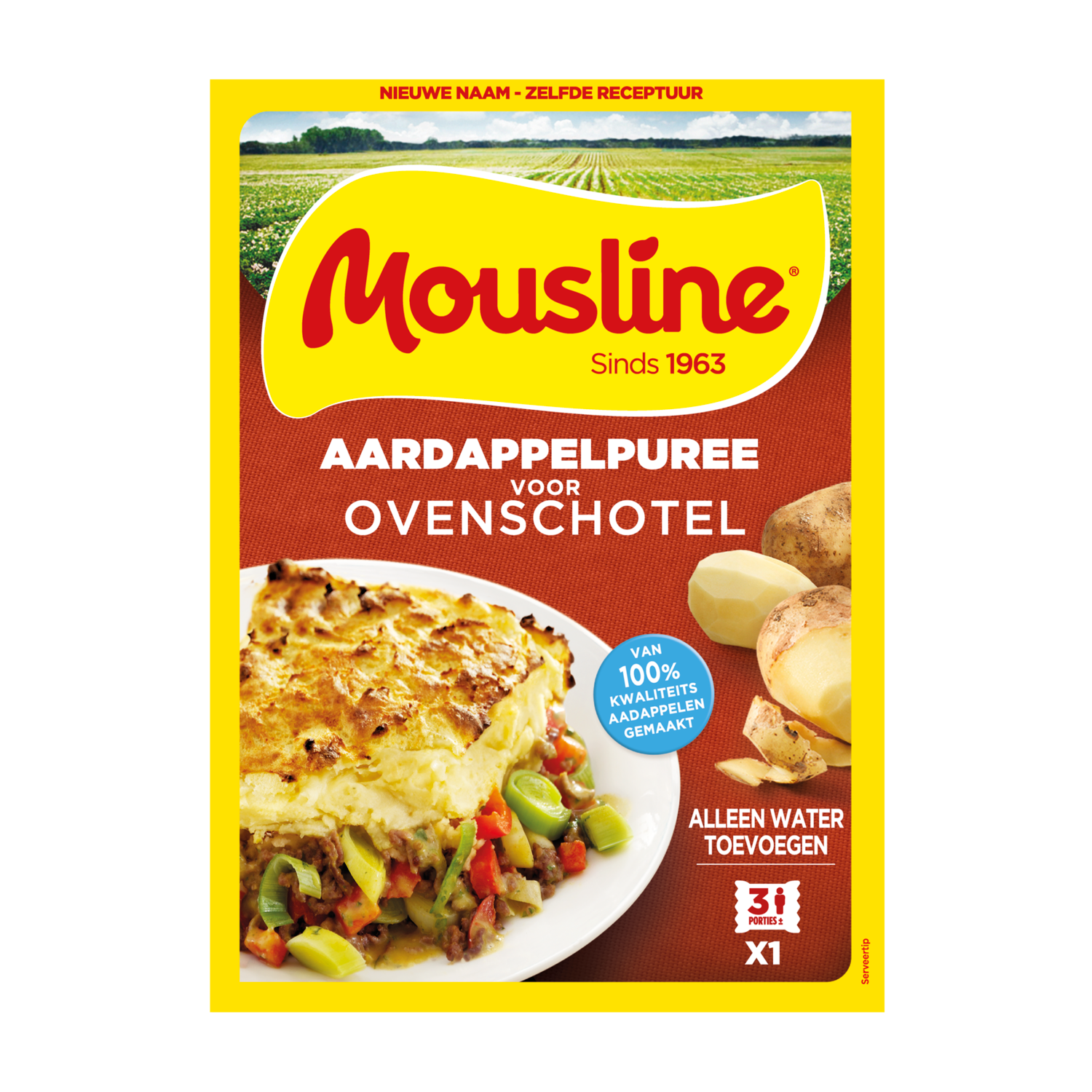 Mousline Aardappelpuree voor ovenschotel