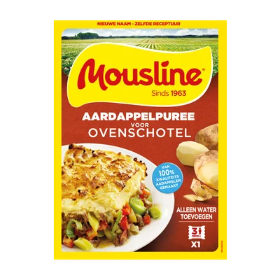 Mousline Aardappelpuree voor ovenschotel