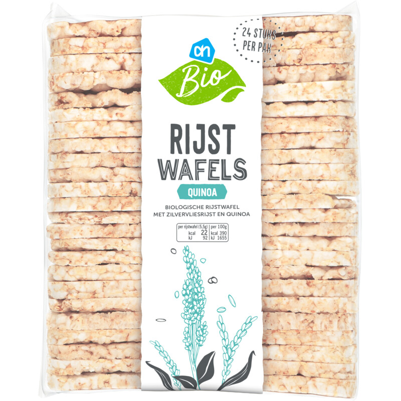 AH Biologisch Rijstwafels quinoa