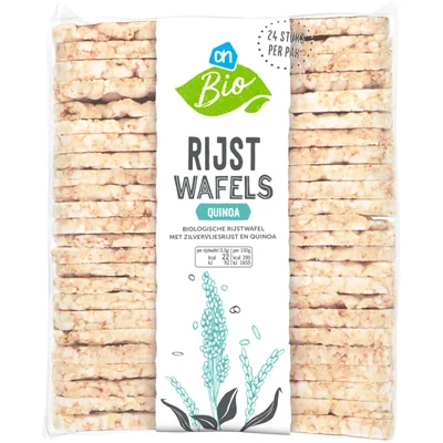 AH Biologisch Rijstwafels quinoa