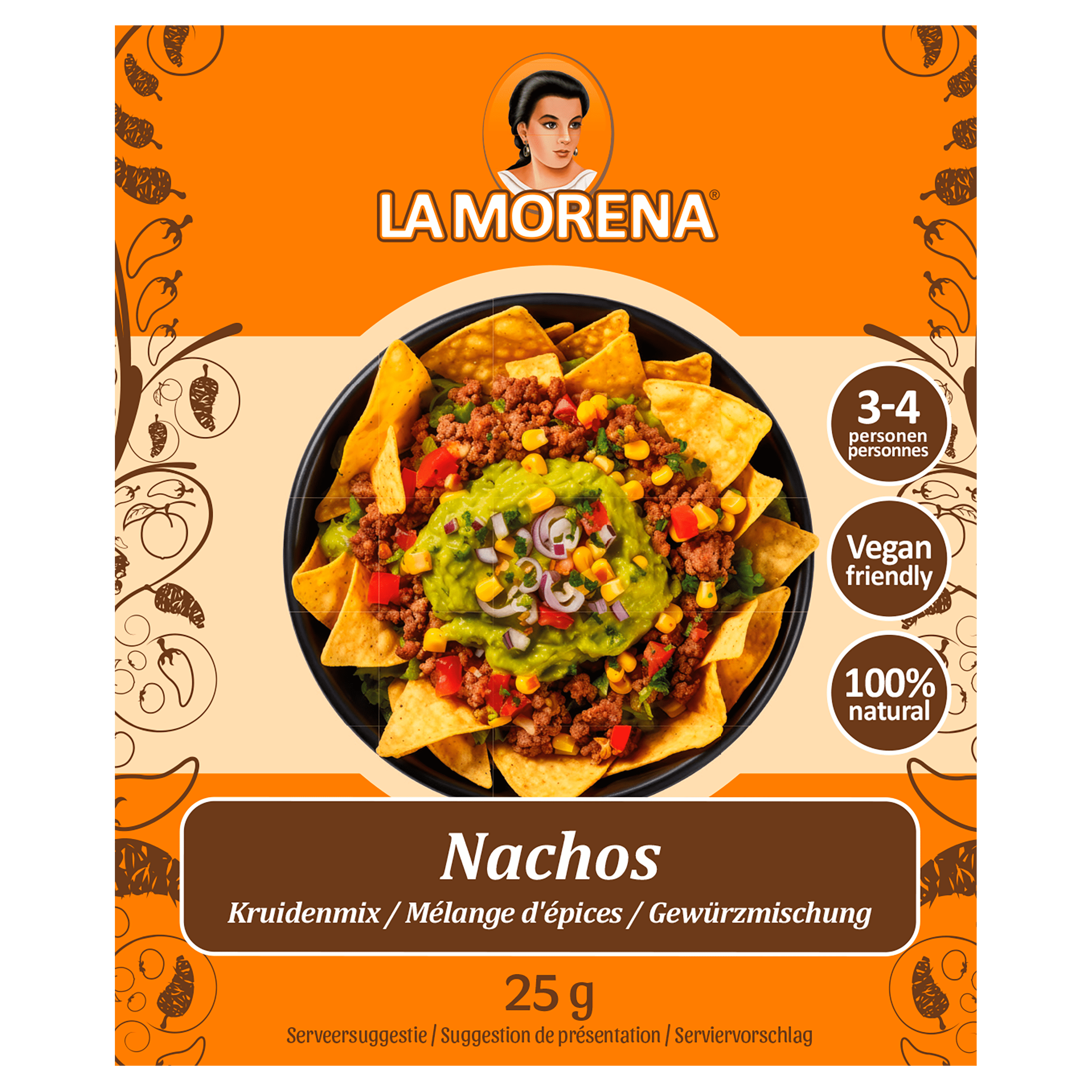 La Morena Nachos kruidenmix