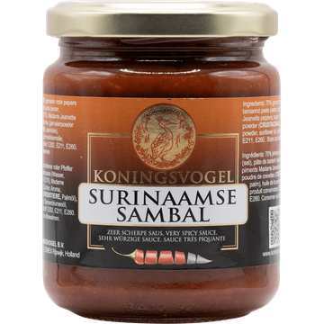 Koningsvogel Surinaamse sambal