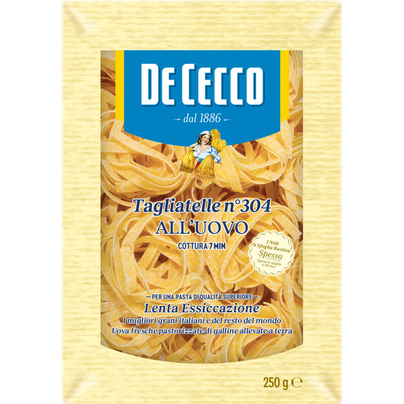 De Cecco Tagliatelle all'uovo nr 304