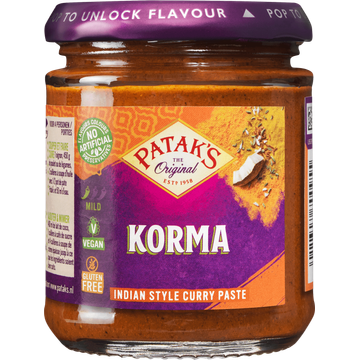 Patak's Kruidenpasta korma