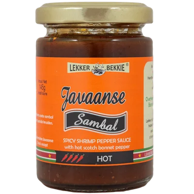 Lekker Bekkie Javaanse sambal