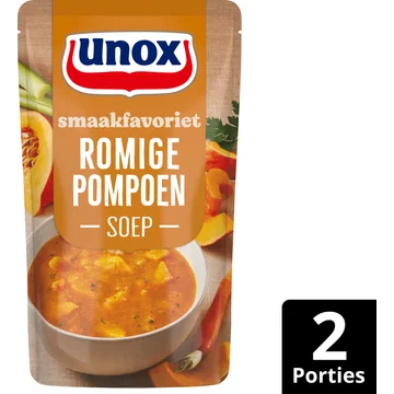 Unox Romige pompoensoep