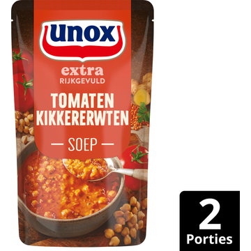 Unox Kikkererwten tomatensoep