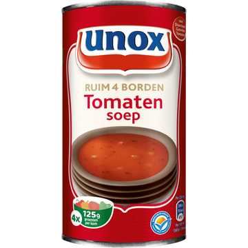 Unox Tomatensoep ruim 4 borden