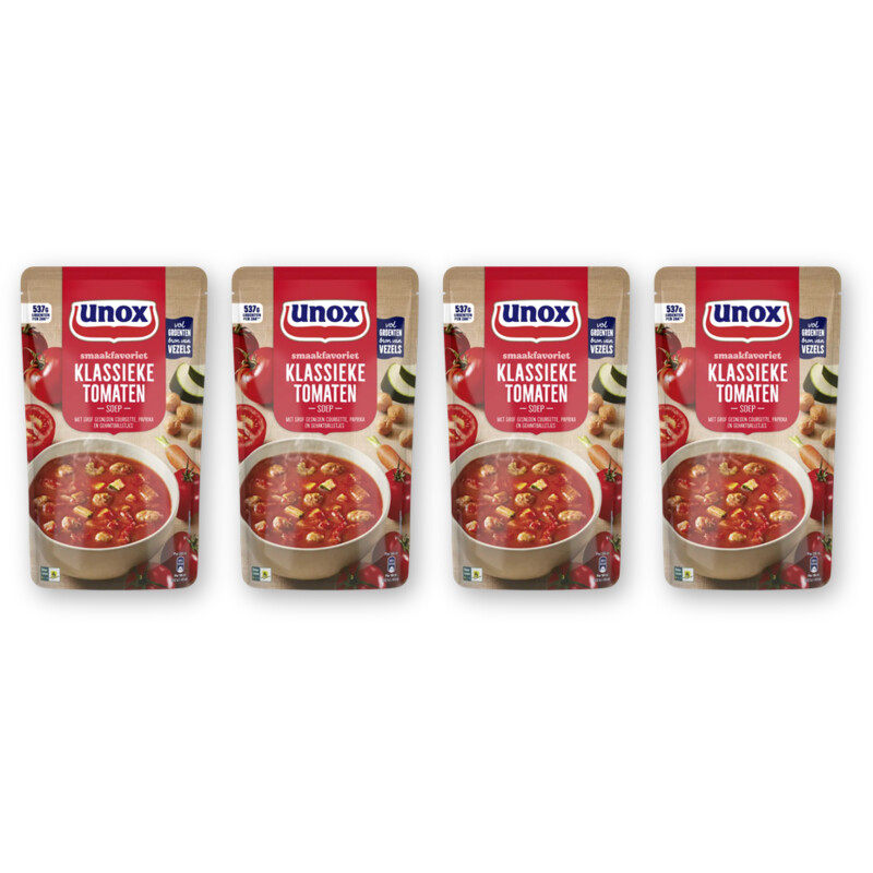 Unox Klassieke tomatensoep 4-pack