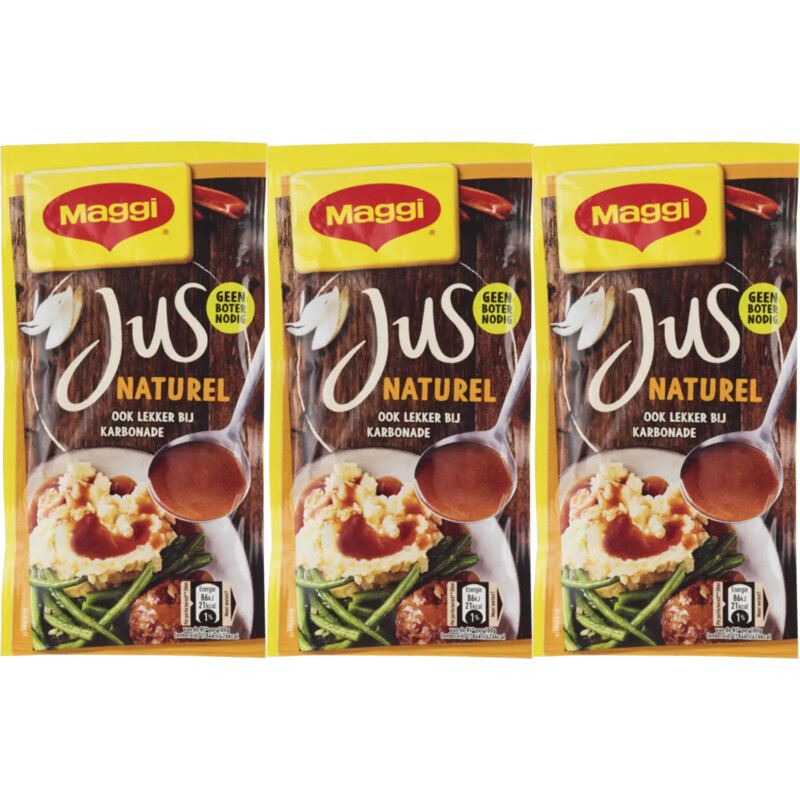 Maggi Jus naturel 3-pack