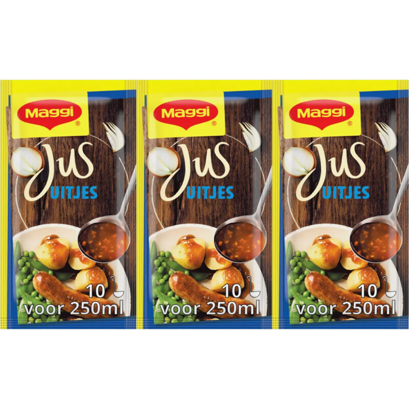 Maggi Jus uitjes 3-pack