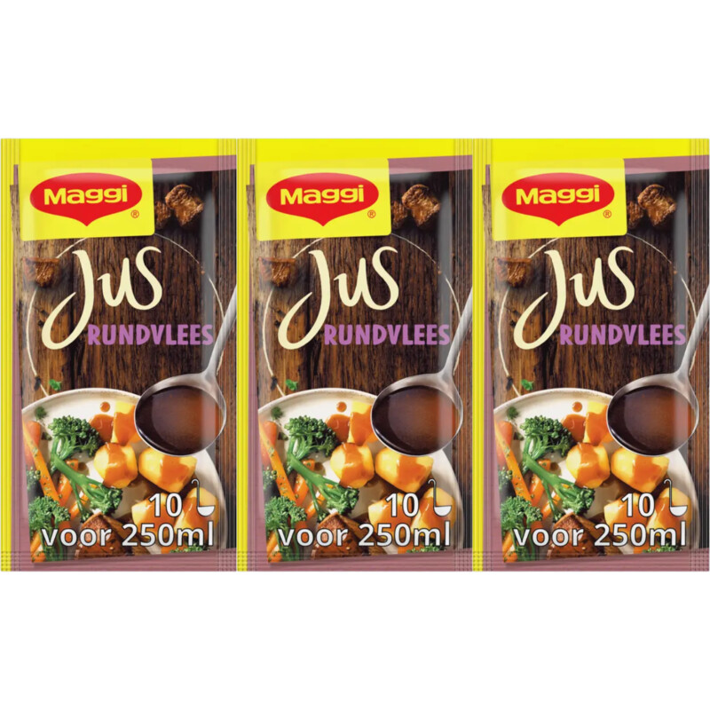 Maggi Jus rundvlees 3-pack