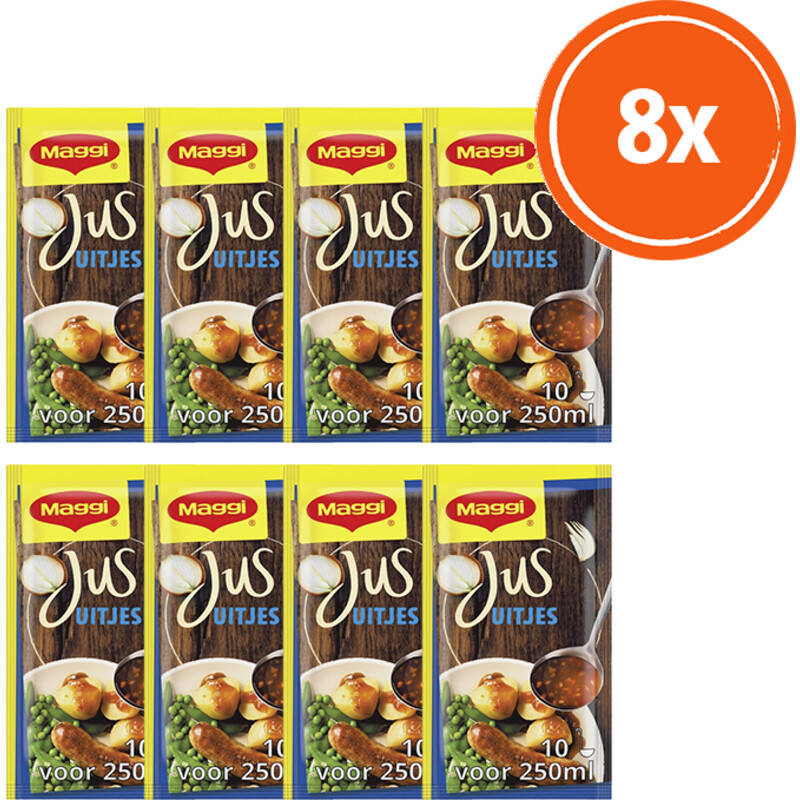 Maggi Jus uitjes 8-pack