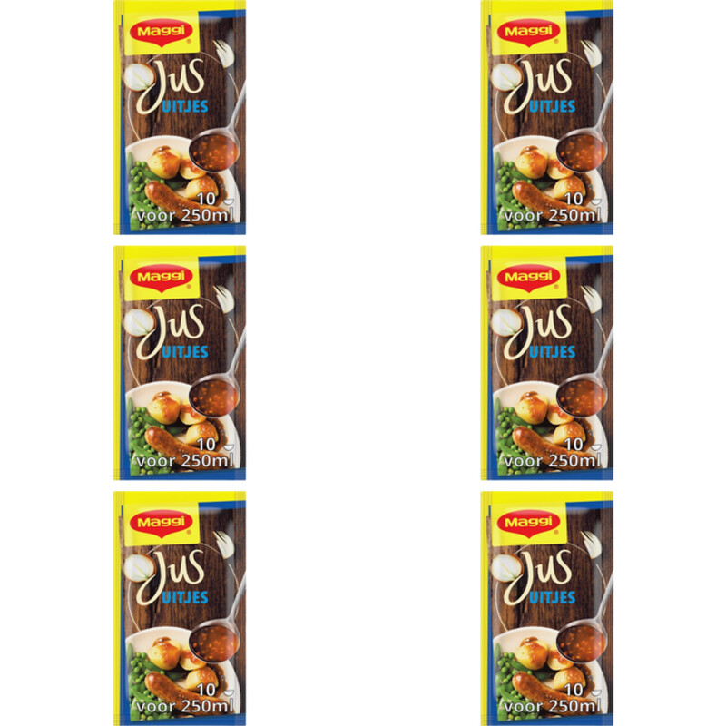 Maggi Jus uitjes 6-pack