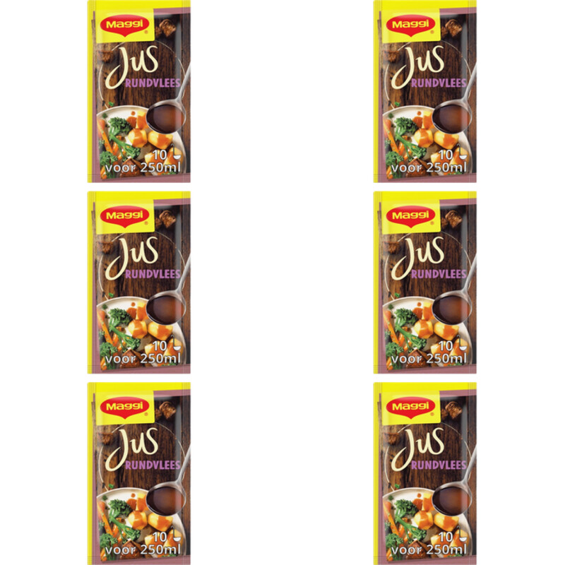 Maggi Jus rundvlees 6-pack