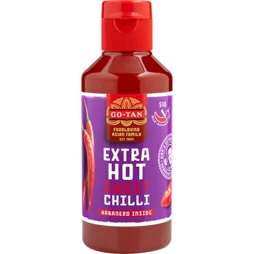 Go-Tan Chillisaus extra hot sweet chilli