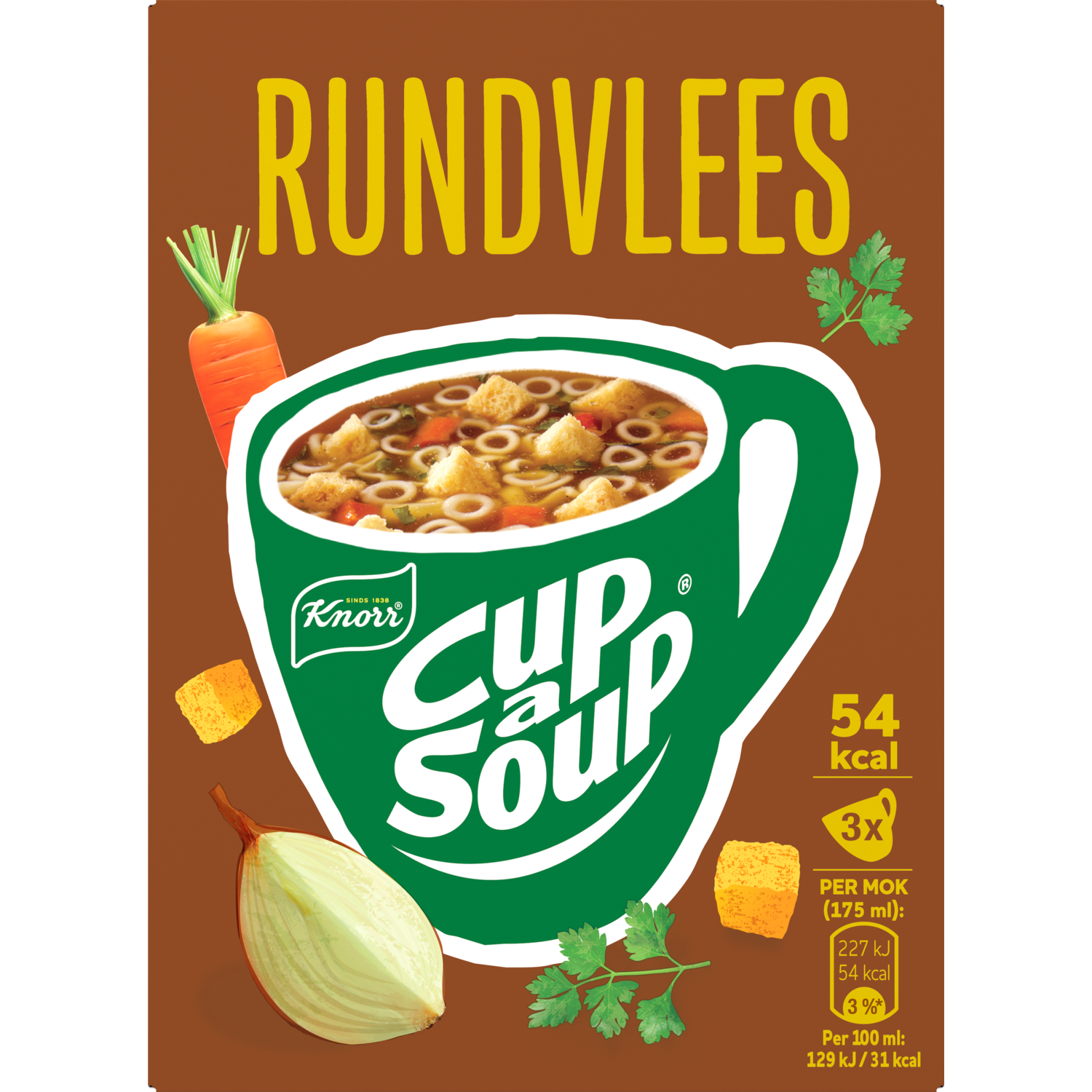 Knorr Cup-a-soup rundvlees
