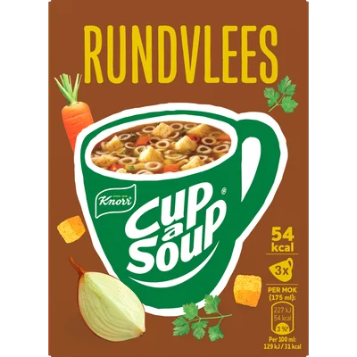 Knorr Cup-a-soup rundvlees