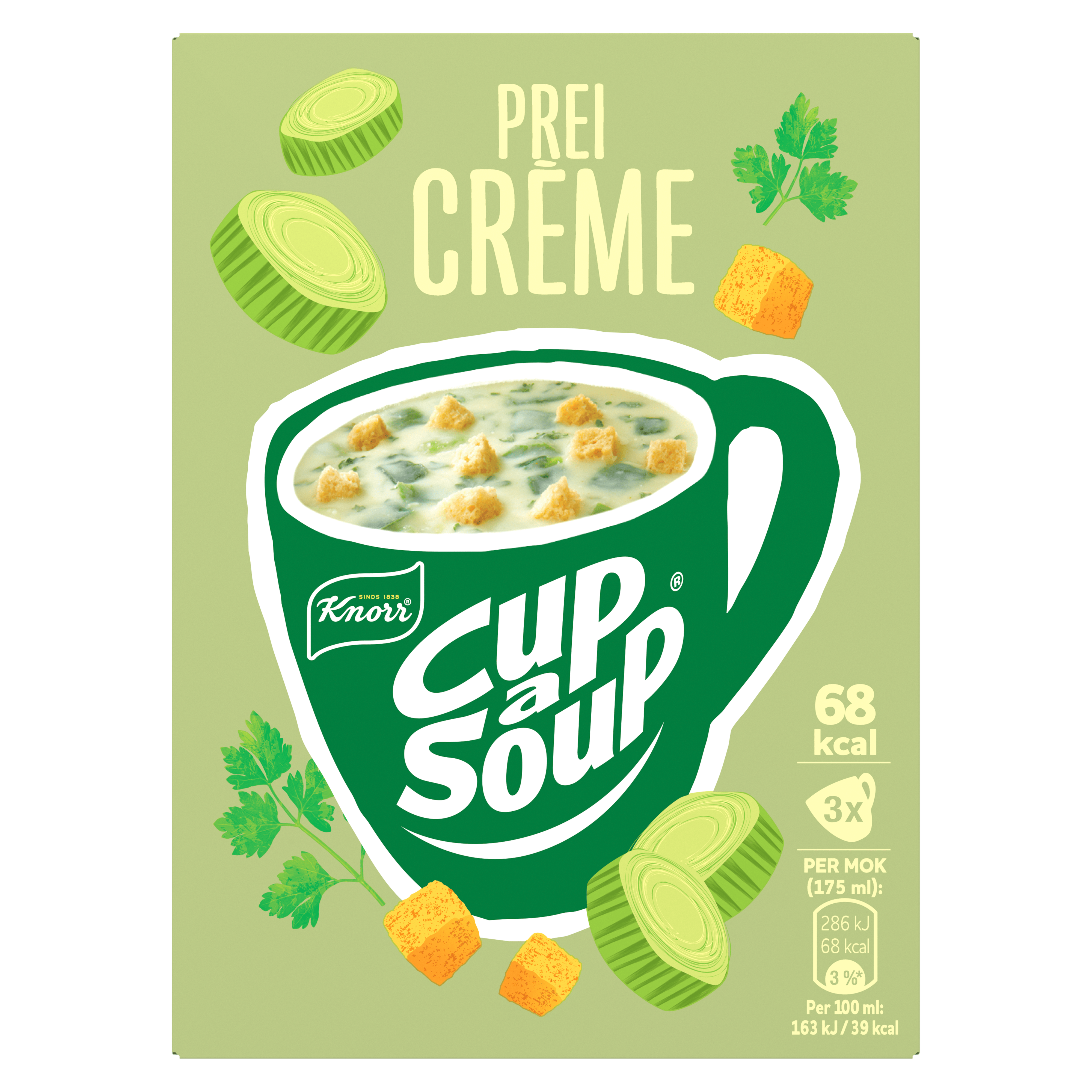 Knorr Cup-a-soup prei créme