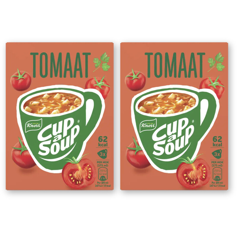Knorr Cup-a-soup tomaat 2-pack
