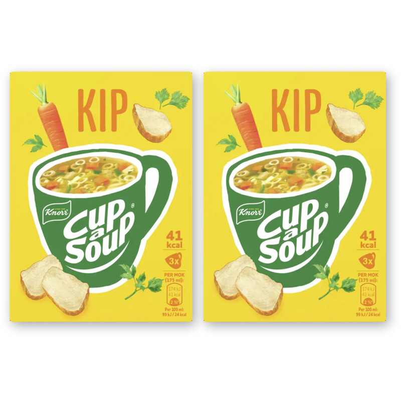 Knorr Cup-a-soup kip 2-pack