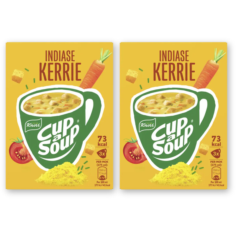 Knorr Cup-a-soup Indiase curry 2-pack
