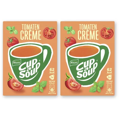 Knorr Cup-a-soup tomaatcrème 2-pack