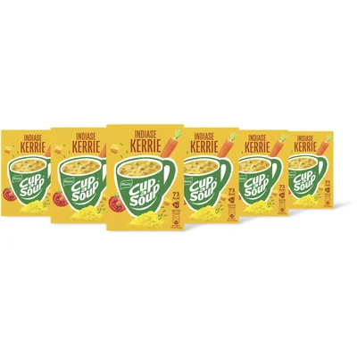 Knorr Cup-a-soup Indiase curry 6-pack