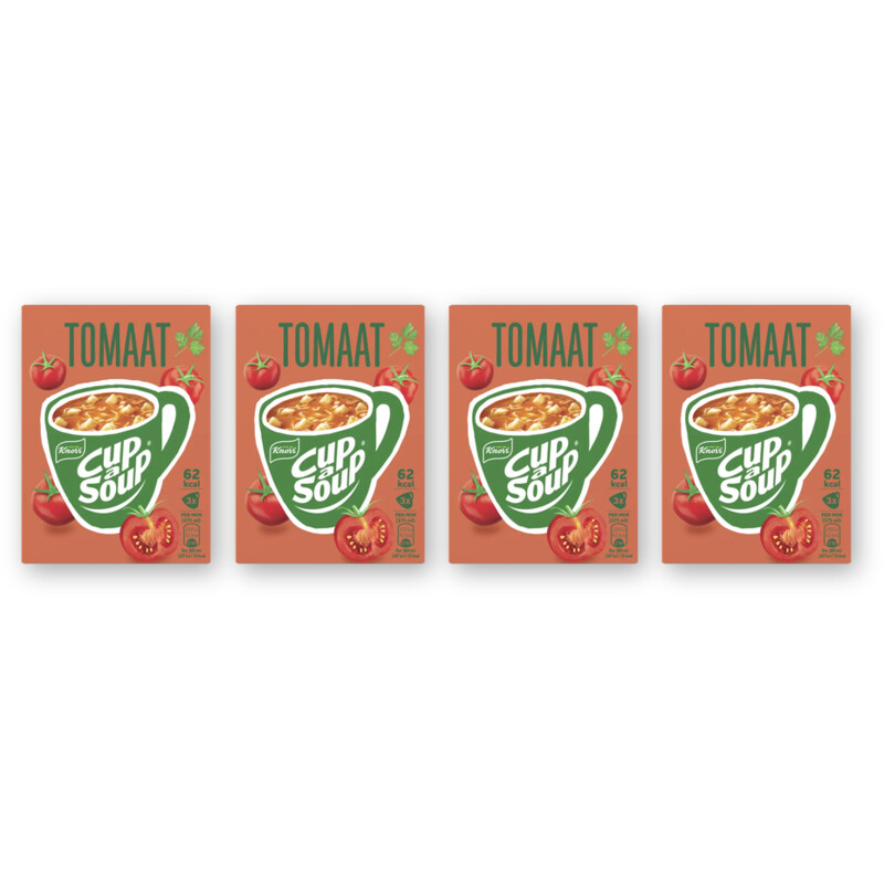 Knorr Cup-a-soup tomaat 4-pack