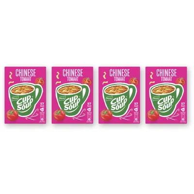 Knorr Cup-a-soup Chinese tomaat 4-pack
