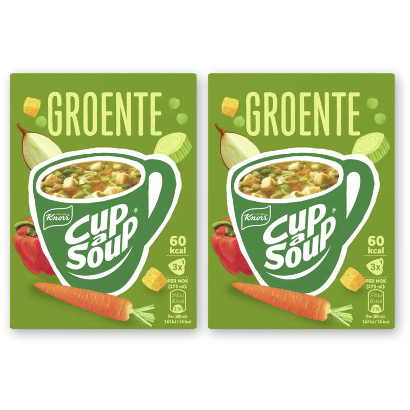 Knorr Cup-a-soup groente 2-pack