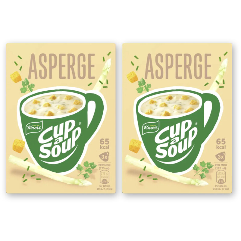 Knorr Cup-a-soup asperge 2-pack