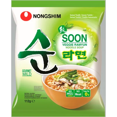 Nongshim Veggie ramen noodles