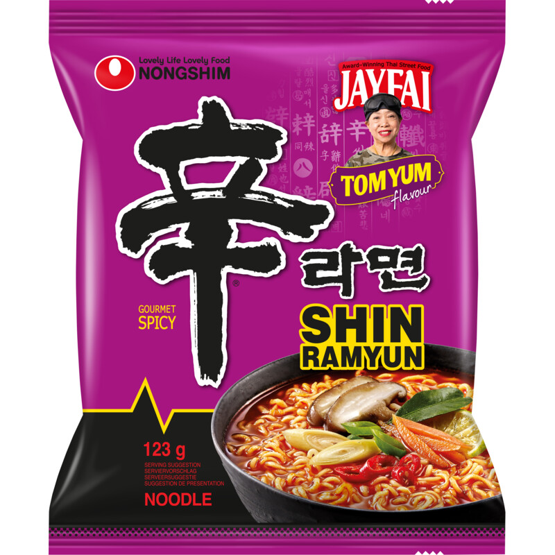 Nongshim Nongs shin ramyun tom yum