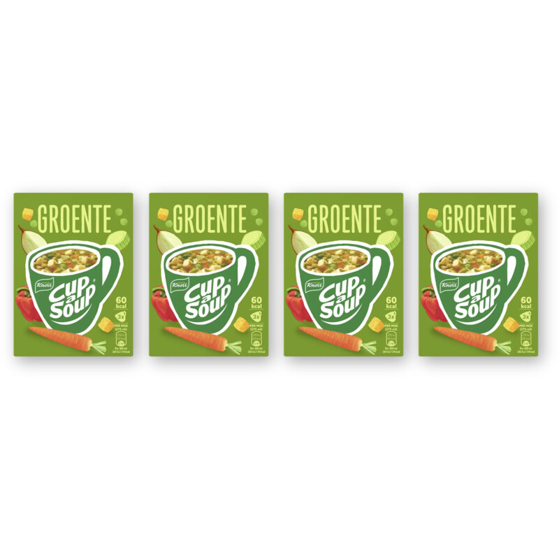 Knorr Cup-a-soup groente 4-pack