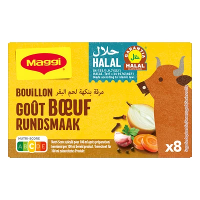 Maggi Rundvlees bouillon minder zout