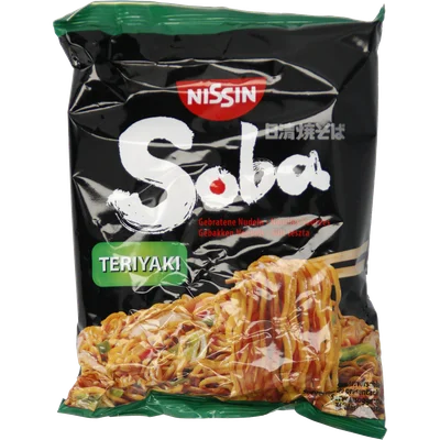 Nissin Soba teriyaki noodles