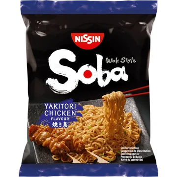 Nissin Soba yakitori chicken noodles